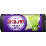 Пакети для сміття SOLAR 35 л, 30 шт 4820269930032 фото